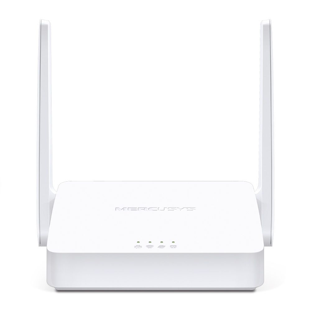 Router Mercusys MW302R Inalámbrico 300 Mbit/s 3x RJ-45 2.4GHz con 2 Antenas Externas de 5dBi