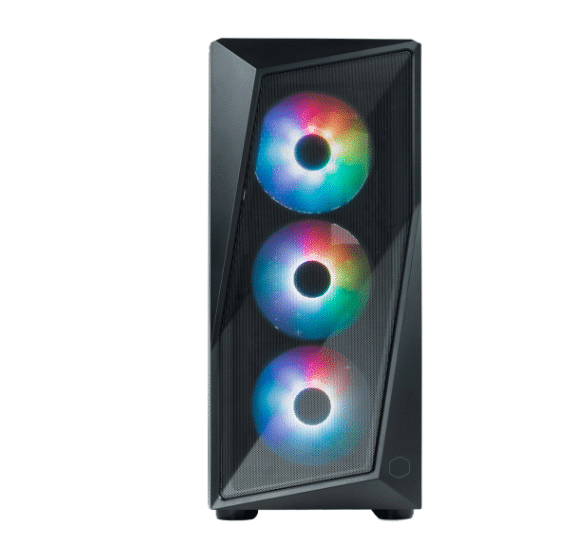 Gabinete cooler master mid tower cp520-kgnn-s00 520 argb