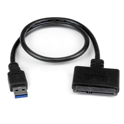 Cable Adaptador USB 3.0 Startech USB A con UASP - SATA III Para Disco Duro 2.5''