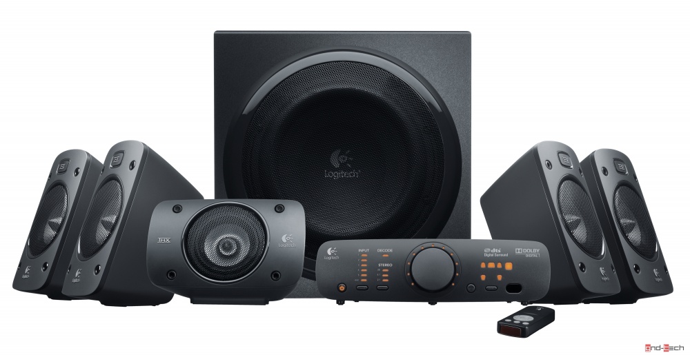 Sistema de Bocinas Logitech Con Subwoofer Z906 5.1 500W RMS