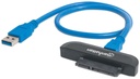 Adaptador Manhattan SuperSpeed USB 3.0 Macho a SATA 2.5'' Macho 40cm