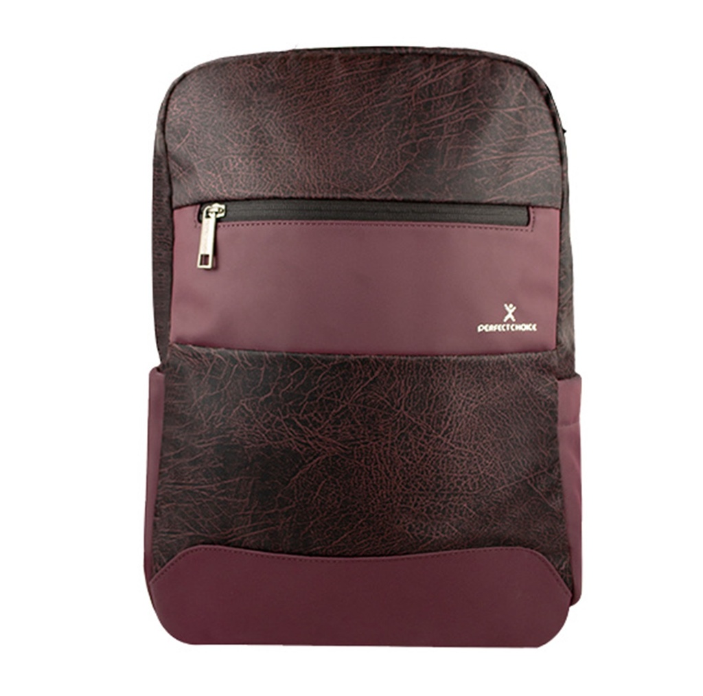 Mochila de Poliéster Phenix Perfect Choice para Laptop 17" Tinto