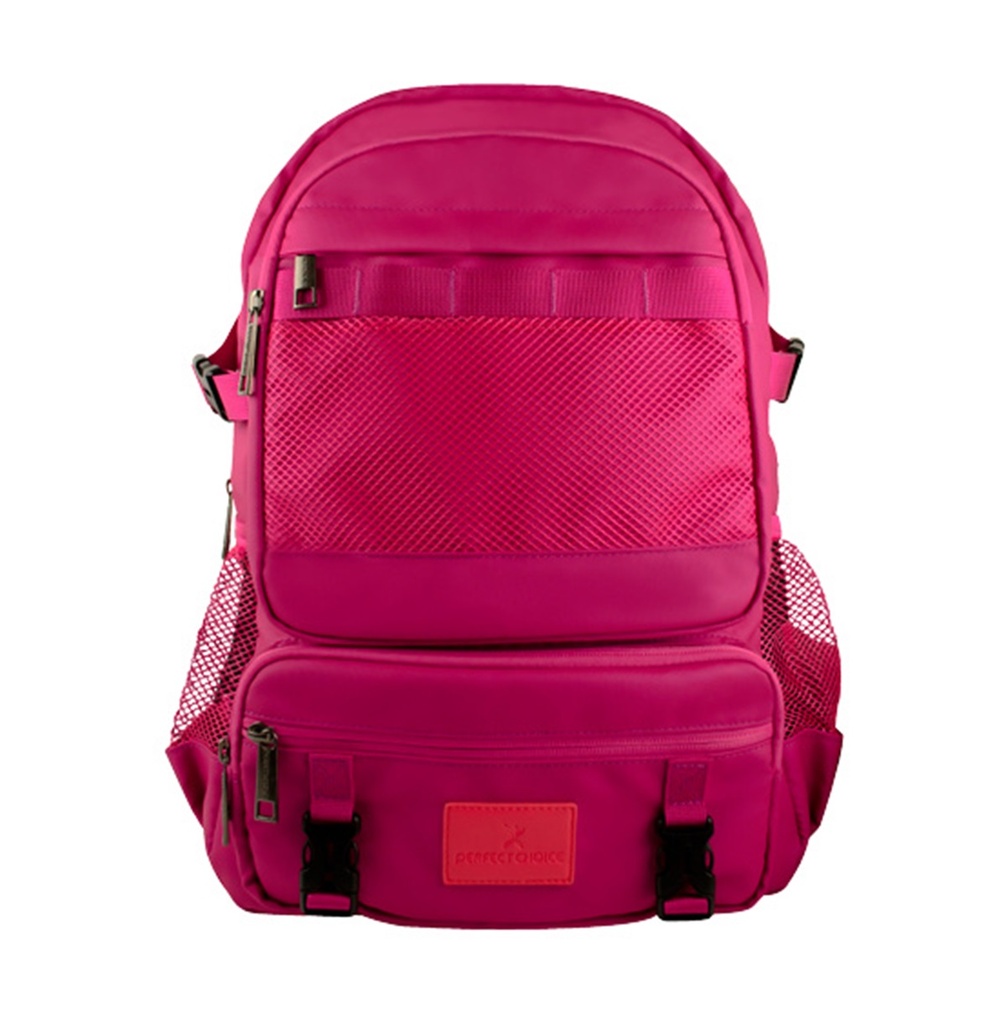 Mochila de Poliéster Nomad Perfect Choice para Laptop 17" Magenta