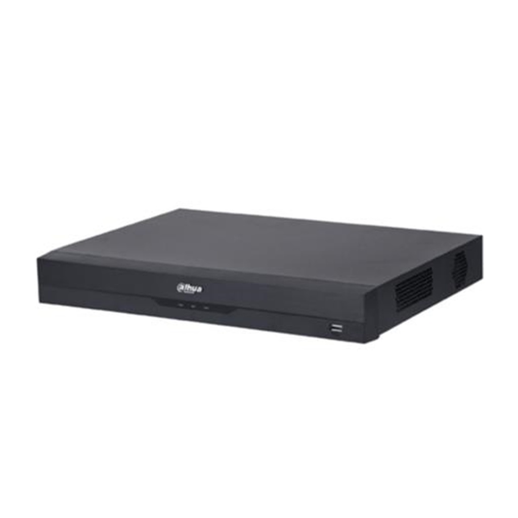 NVR de 8 Canales IP Dahua 8 Puertos PoE 8MP WizSense Smart H.265+/1 Ch de Reconocimiento Facial y FD