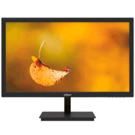 Monitor dahua led lm19-l100 19" fhd resolución 1366×768 especial para videovigilancia