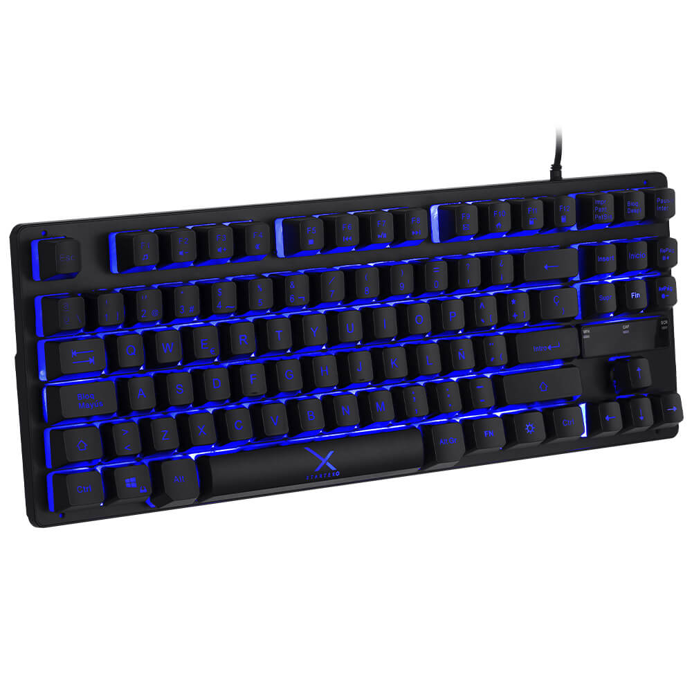 Teclado Gamer XZEAL XST-300 LED Alámbrico Español