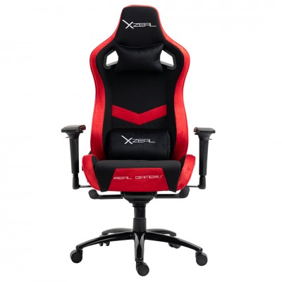 Silla gamer negro/rojo xzeal xzslt50r -