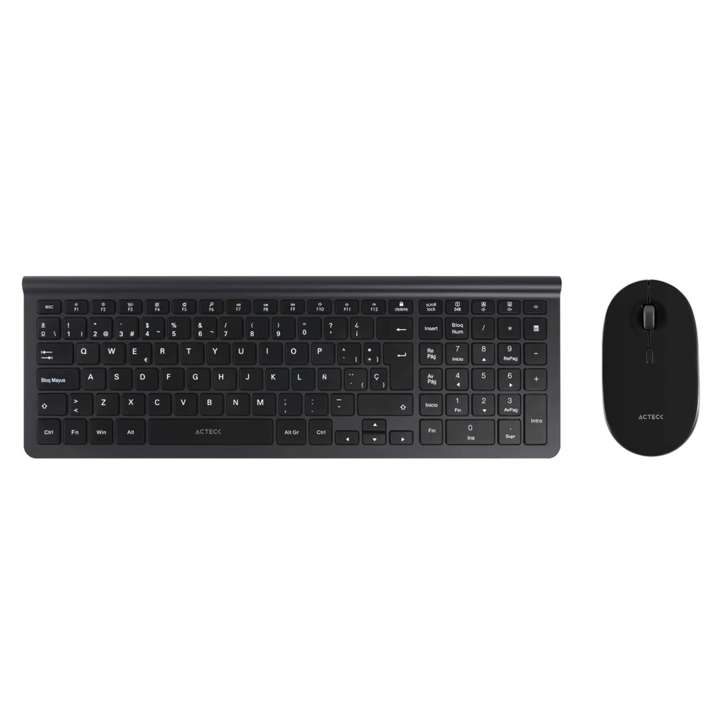 Kit De Teclado Y Mouse Acteck Creator Edge MK675 Inalámbrico USB Español