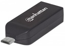 Adaptador Micro USB Manhattan Con Lector De Tarjetas OTG imPORT Link 24 En 1 USB 2.0