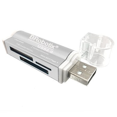 Lector De Memoria BRobotix 180420P MS Duo/MicroSD/SD - USB 2.0