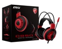 Audifonos MSI DS501 Gaming Headset Negros con Micrófono 3.5mm