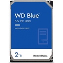 Disco Duro Interno Western Digital WD Blue 3.5" 2TB SATA III 6 Gbit/s 5400RPM 256MB Caché