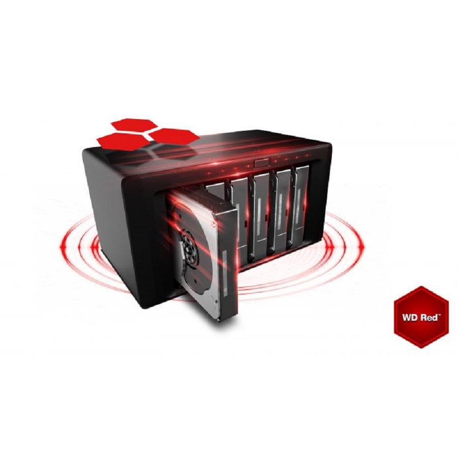 Disco Duro para NAS Western Digital WD Red Plus 3.5" 6TB SATA III 6Gbit/s 5400RPM 256MB Caché