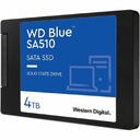 Unidad de estado solido ssd interno wd blue 4tb 2.5 sata3 6gb