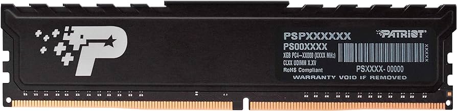 Memoria dimm ddr4 patriot psp416g266681h1 signature premium 16gb 2666mhz black heatsink cl19