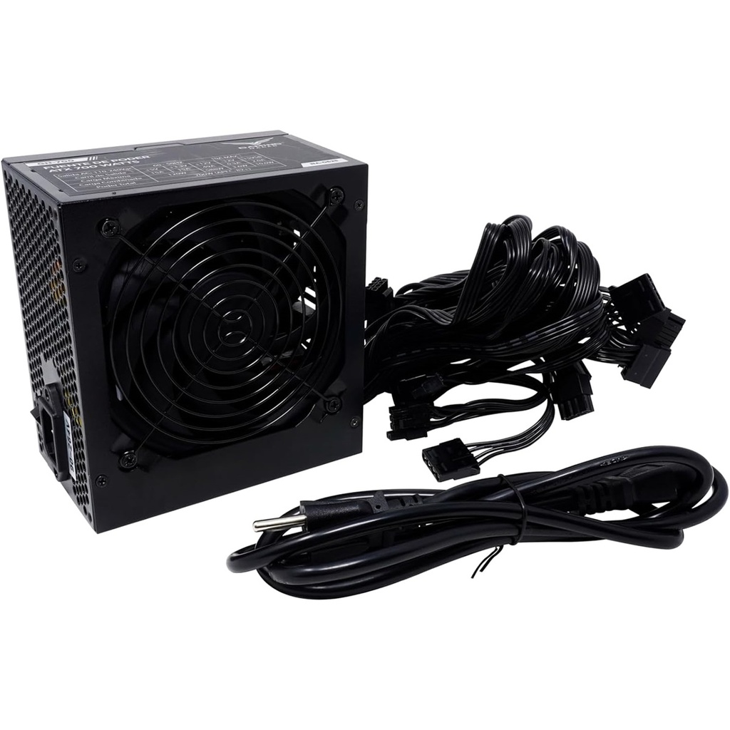 Fuente De Poder Naceb NA-0625 80 PLUS Bronze 20+4 pin ATX 120mm 700W