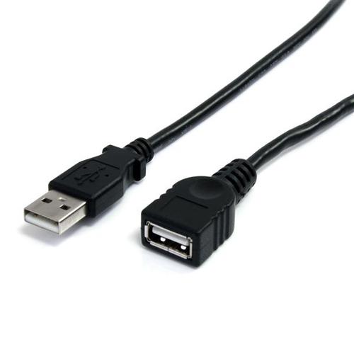 Cable De Extensión USB 2.0 StarTech USB A Macho - USB A Hembra 90cm