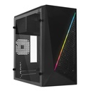 Gabinete Acteck Kyoto GC460 Con Ventana Micro-Tower Micro ATX/Mini-ATX Con Fuente 500W Sin Ventiladores