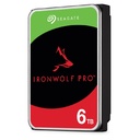 Disco Duro para NAS Seagate IronWolf Pro 3.5" de 1 a Bahías Ilimitadas 6TB SATA III 6Gbit/s 7200RPM 256MB Caché