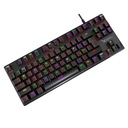 Teclado Gamer XZEAL XZ1020 Mecánico Switch Red Alámbrico Español