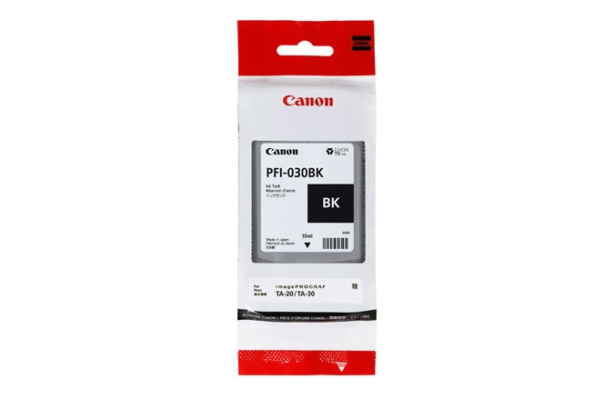 Cartucho Canon PFI-030 Negro 55ml