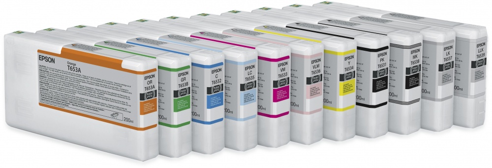 Tinta epson ultrachrome hd verde  200 ml