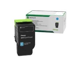 Toner lexmark cyan ultra alto rendiemiento cx622ade cs521dn