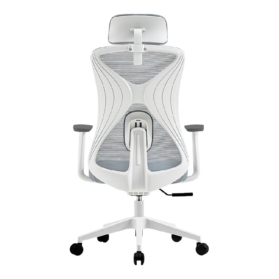 Silla Ejecutiva Floe Pro EC737 Acteck Respaldo de Malla Reposabrazos Blanco