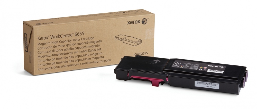 Tóner Xerox 106R02753 Magenta 7500 Páginas WorkCentre 6655