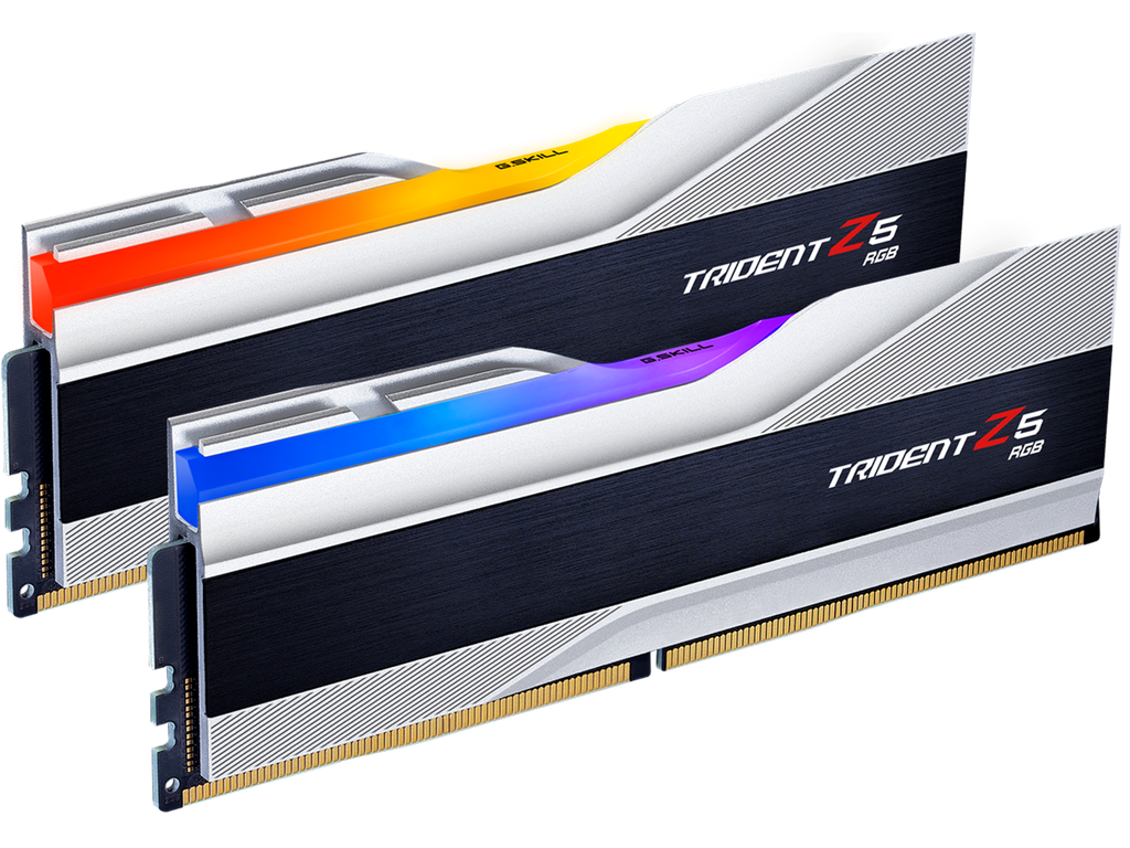 Memoria ram gskill ddr5 8000 mt/s 2 x 24gb trident z5 rgb white