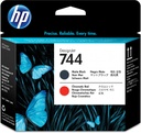 Cabezal HP lf 744 Designjet Negro Mate/Rojo Cromatico