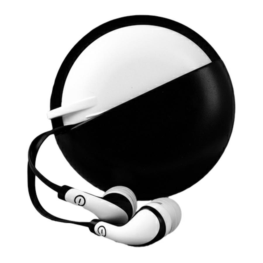 Audifonos in-ear con microfono easy line by perfect choice black