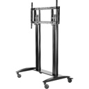 Soporte movil peerless sr598 para monitores profesionales de 55 a 98 pulgadas capacidad hasta 136.1 kg