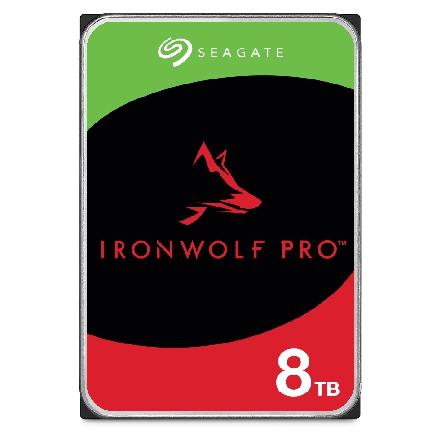 Disco Duro Interno Seagate IronWolf Pro 3.5'' 8TB SATA 6 Gbit/s 7200RPM 256MB Cache