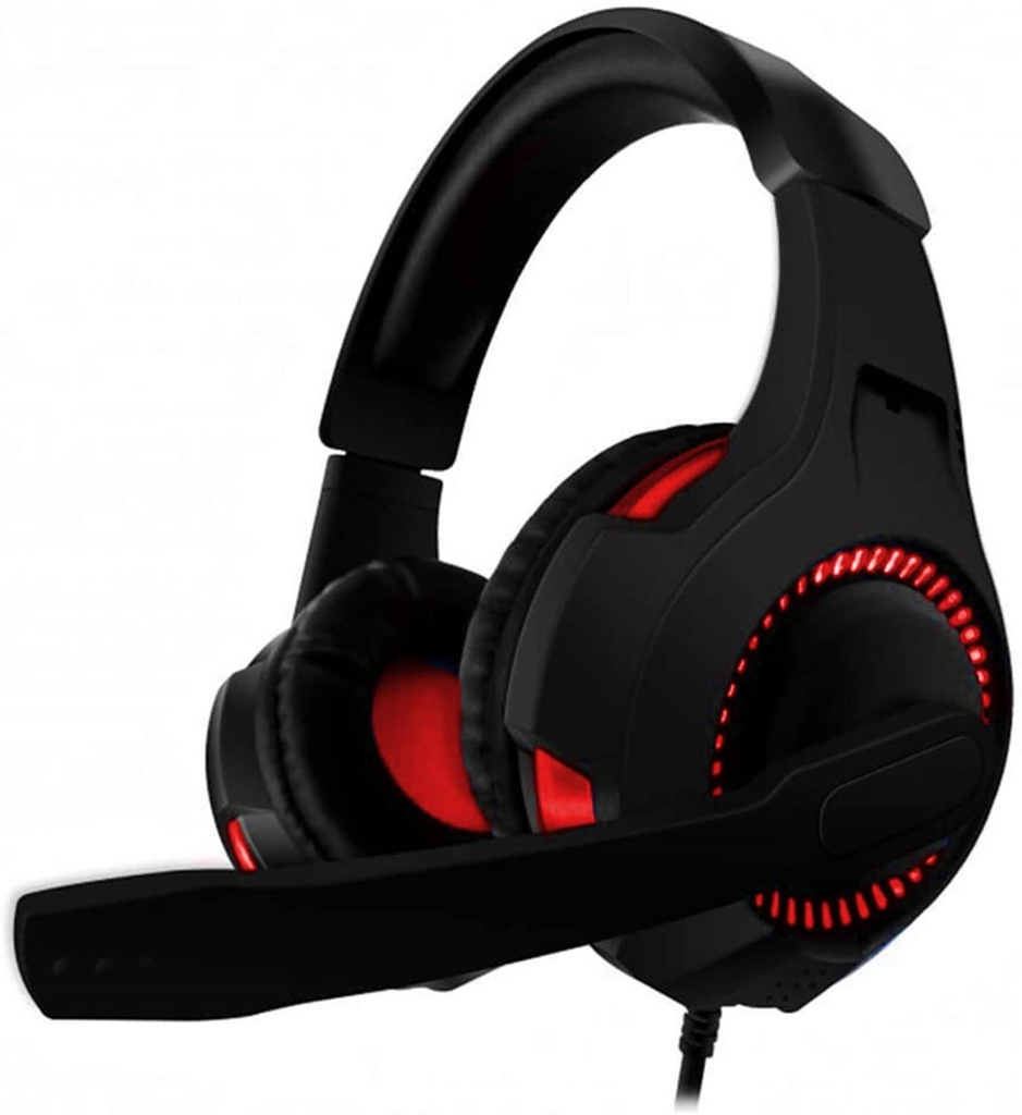 Audífonos Gamer Naceb NA-0304R Alámbrico 3.5mm