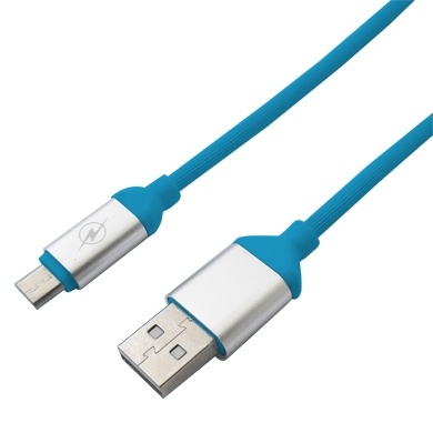 Cable usb v2.0 a micro de pvc texturizado brobotix 161208a - 125 cms