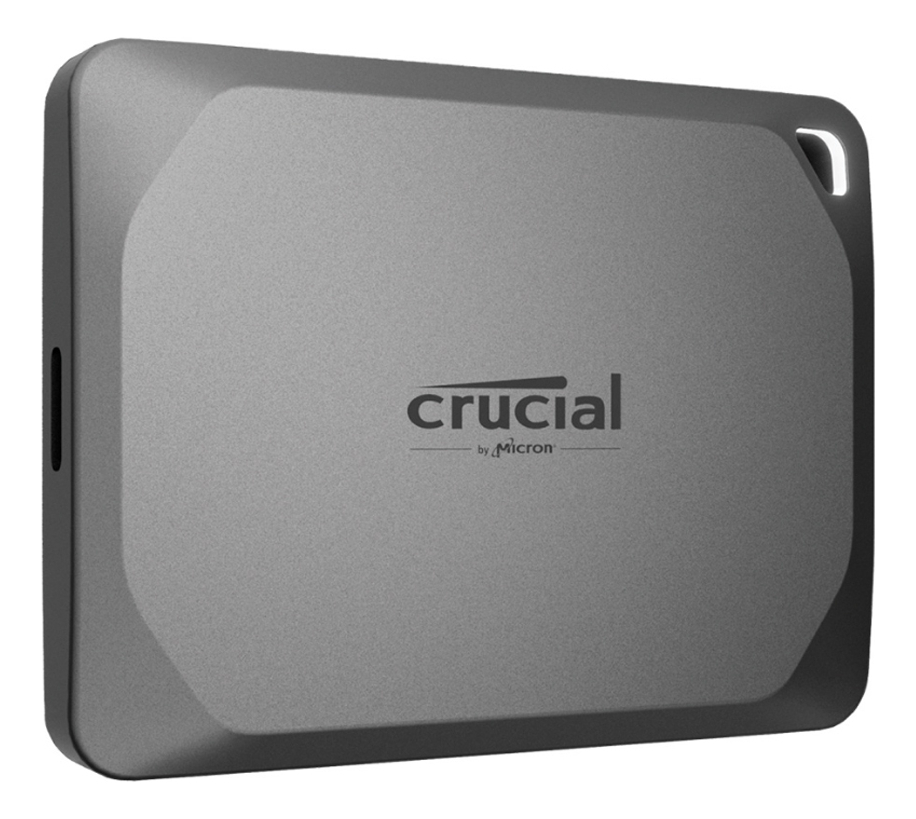 Unidad ssd portable crucial 2tb ct2000x9prossd9x9 usb 3.2 usb-c gris