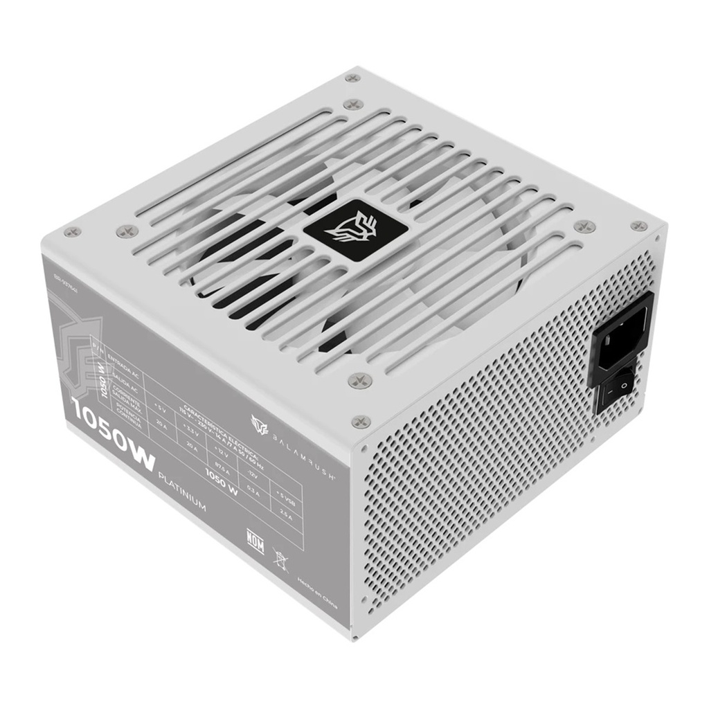 Fuente de Poder Balam Rush Magnetar 1050MRW 80 PLUS Platinum Modular 24-pin ATX 120mm 1050W