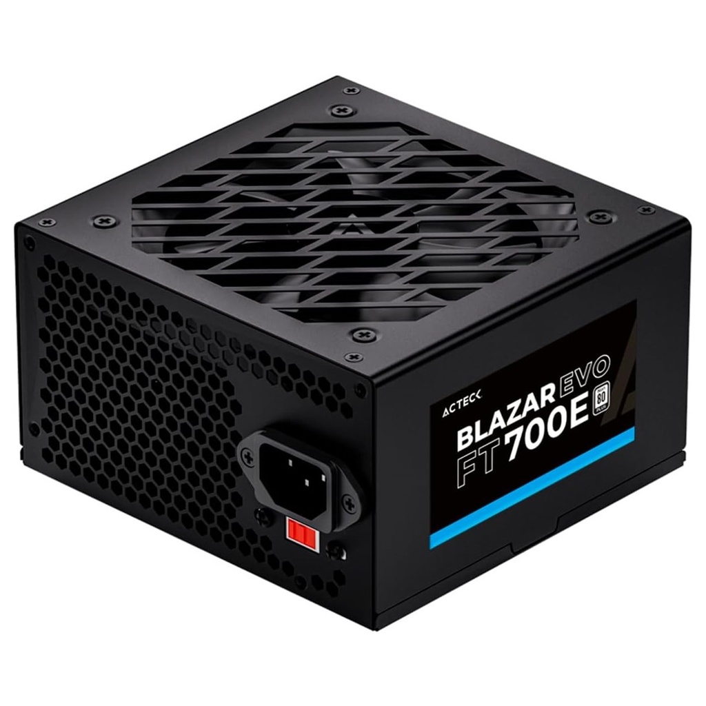 Fuente de Poder Acteck Blazar Evo FT700E 24-pin ATX 120mm 700W