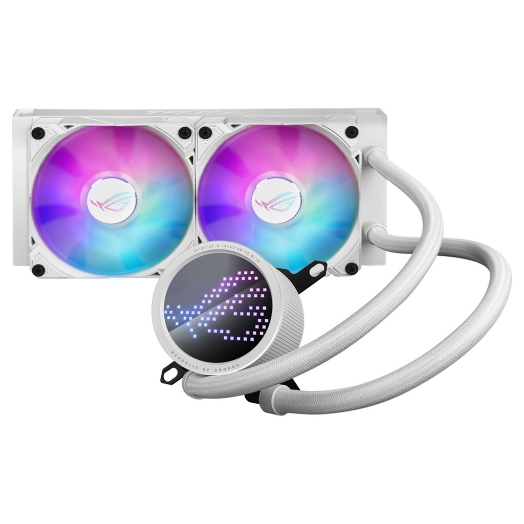 Enfriamiento Liquido para CPU ASUS ROG RYUO III 240 ARGB WHT 2x 120mm 800 - 2600RPM