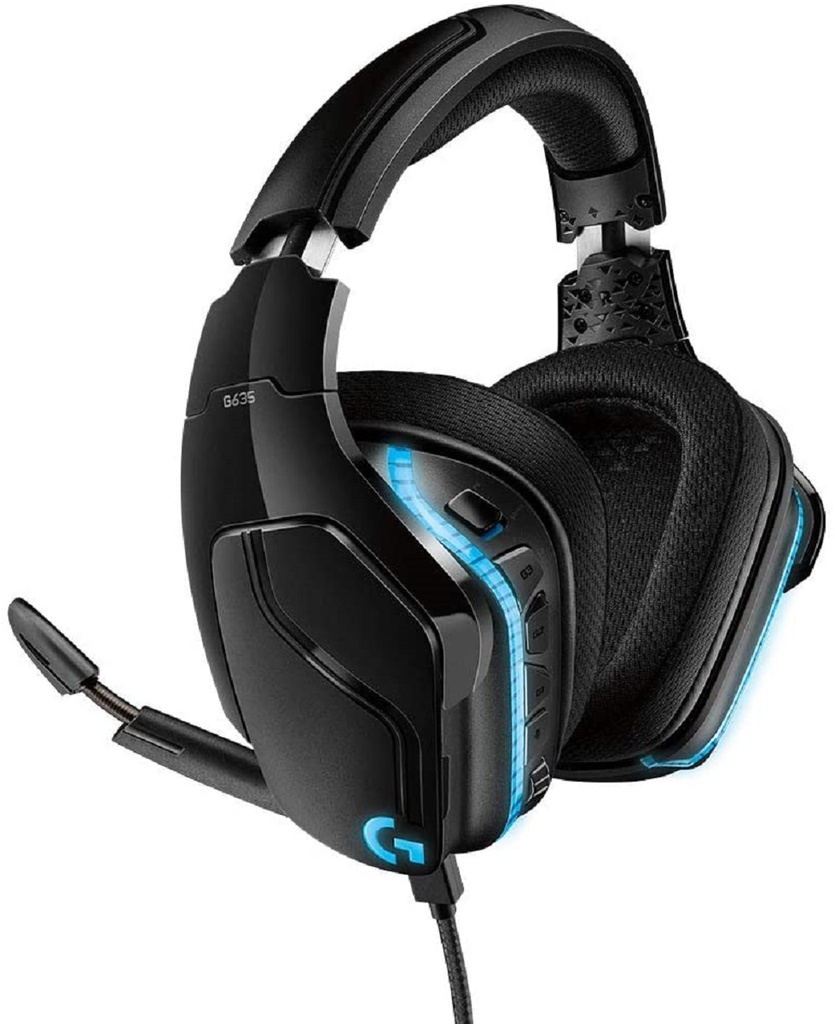 Audífonos Gamer Logitech G635 7.1 Alámbrico 1.5 Metros 3.5mm