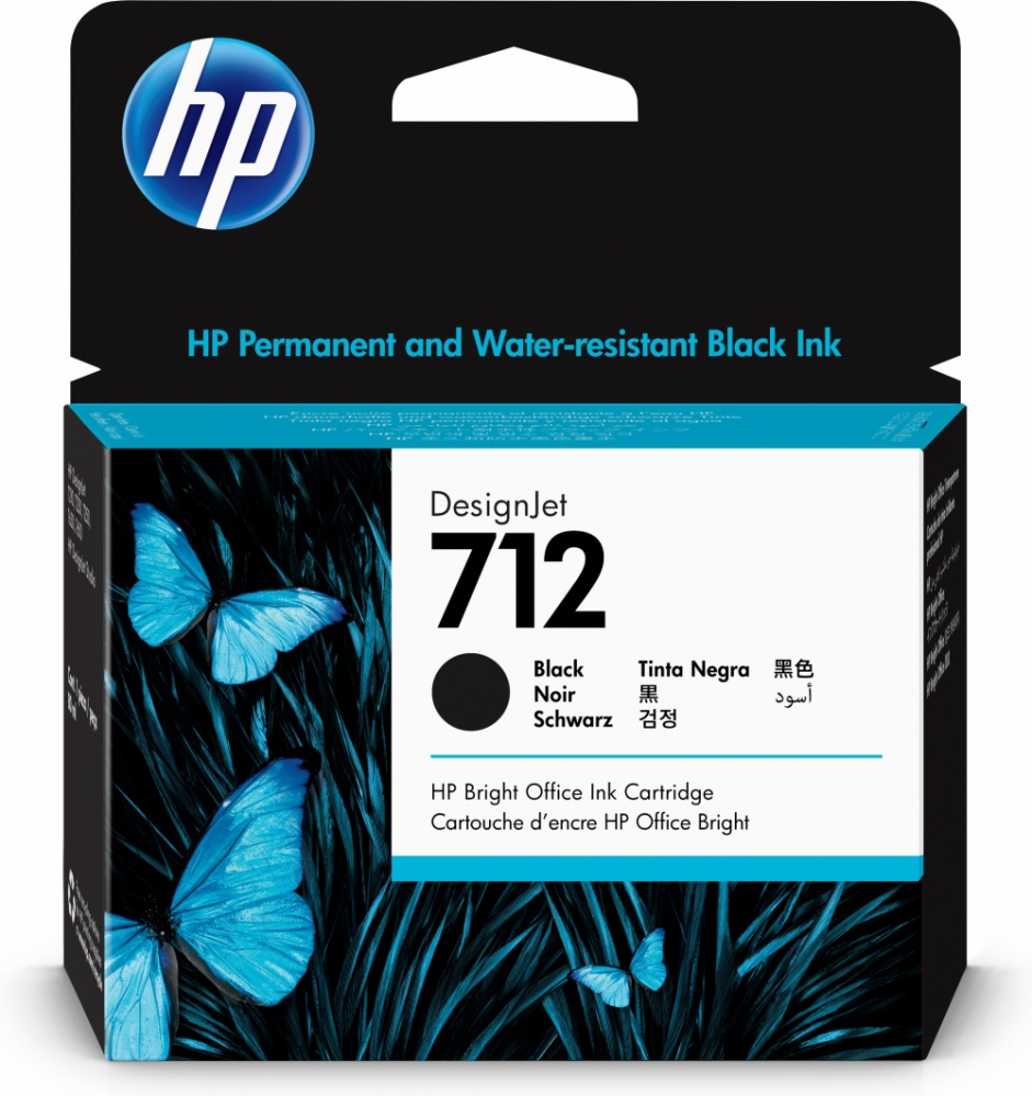 Cartucho hp 712 - negro