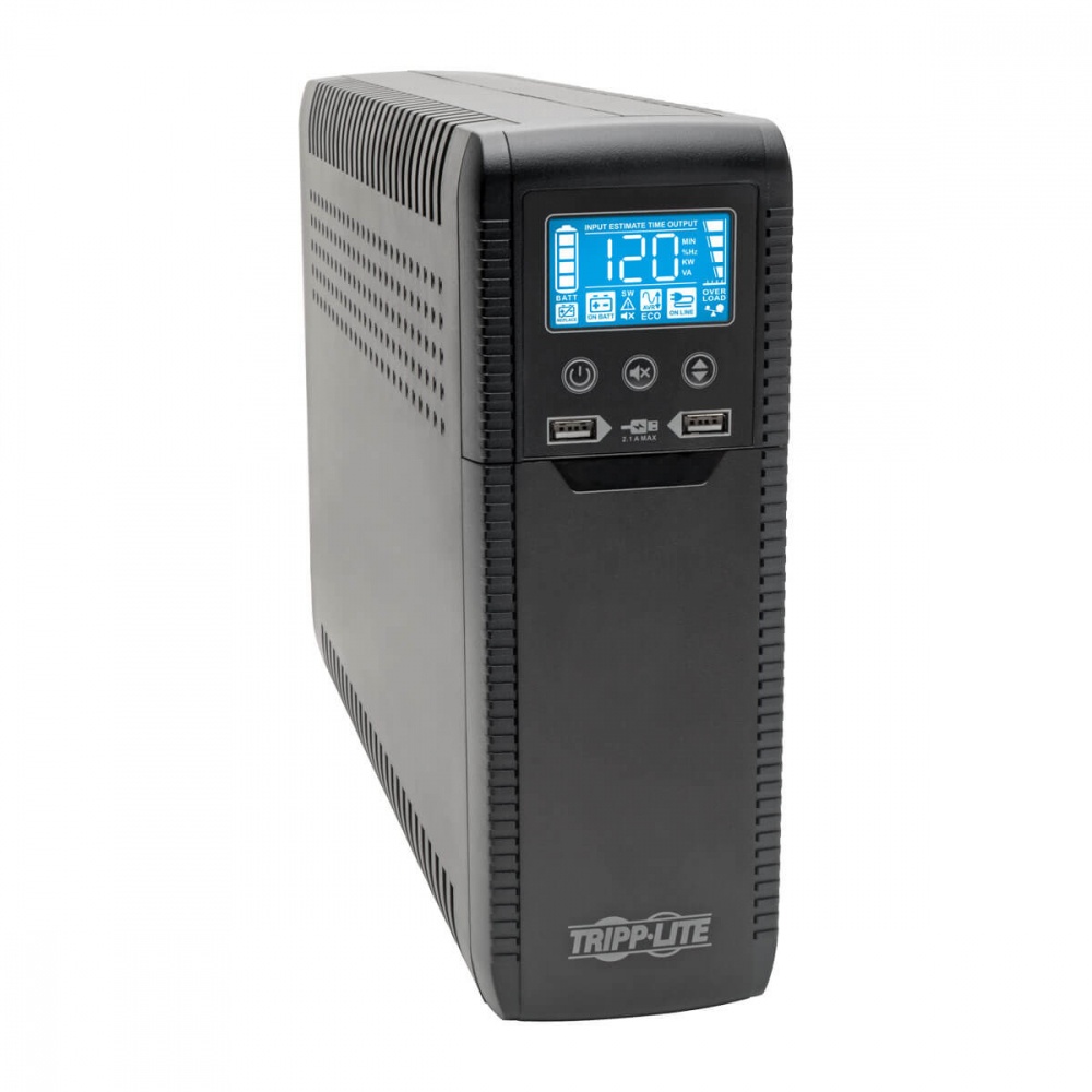 Ups interactivo tripp lite con usb y 10 tomacorrientes 120v 1440va 900w 50hz/60hz avr serie eco energy star