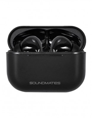 Audifonos inalambricos soundmate v2 8483hd con estuche de carga negro