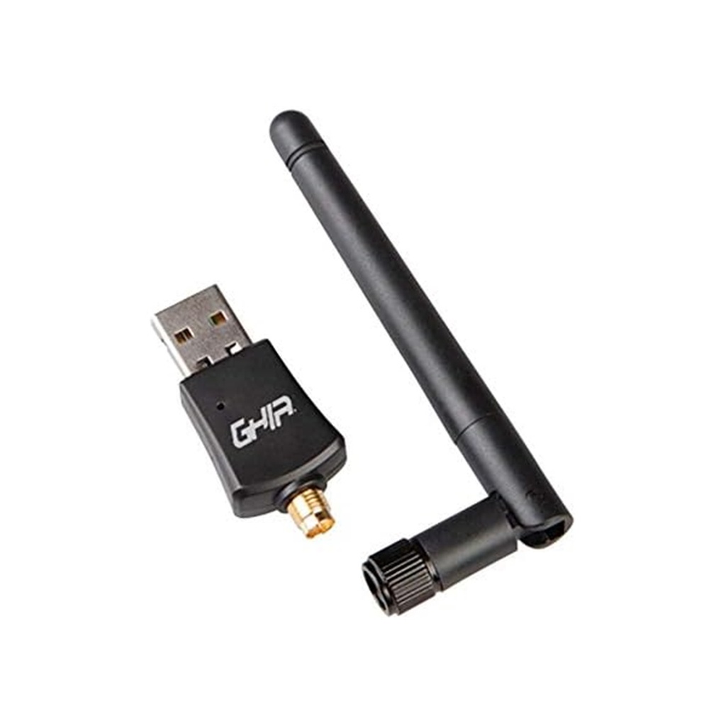 Adaptador de Red USB Ghia GNW-U6 Inalámbrico 2.4 - 5GHz 600Mbps