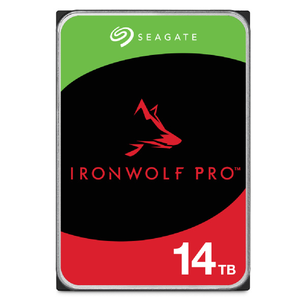 Disco Duro para NAS Seagate IronWolf Pro 3.5" de 1 a Bahías Ilimitadas, 14TB, SATA III, 6Gbit/s, 7200RPM, 256MB Caché