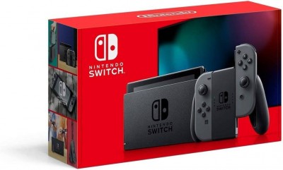 Nintendo consola switch gris 32gb version 1.1 - standard edition  version internacional -