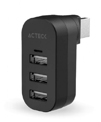 Hub USB Acteck AC-937078 USB A Macho - 3x USB A Macho 480Mbit/s