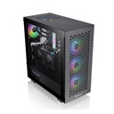 Gabinete Thermaltake V350 TG ARGB Air ARGB Midi-Tower ATX/Mini-ITX/Micro-ATX 3x RGB Negro