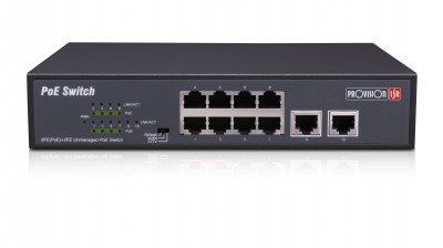 Switch poe provision isr poes-08120c+2i-v2 8-port 10/100mbps poe switch - cctv mode